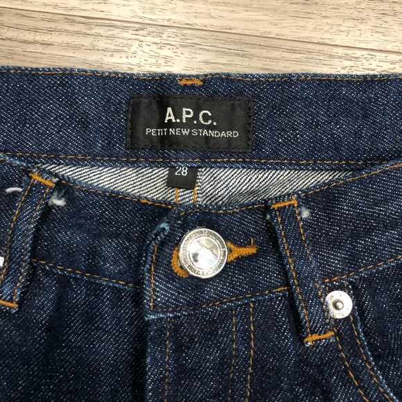 NEW A.P.C. Petite Standard Jeans - Size 28 - Picture 2 of 7